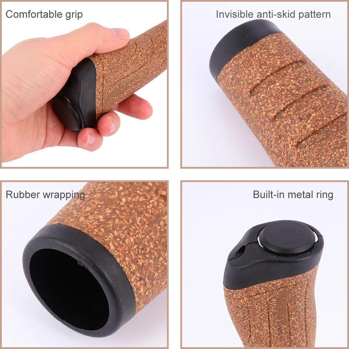 Простой чехол для ручки велосипеда мягкий эргономичный дизайн рукав руля