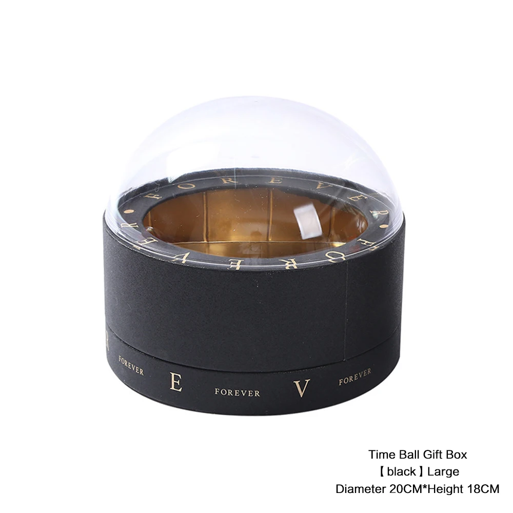 

1PC 2-Layer Round Flower Cake Surprise Box Valentine's Day Gift Wedding Souvenir Kitchen Baking Cake Container Packaging Box