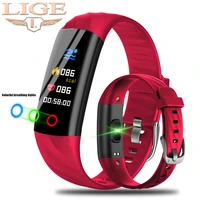 lige smart watch women ip68 waterproof sports bracelet smart fitness tracker blood pressure heart rate monitor intelligent watch