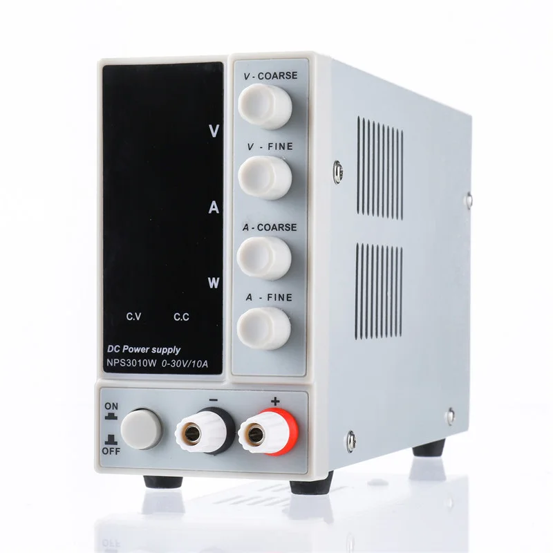 Новый NPS3010W 110 В/220 В Цифровой Регулируемый блок питания постоянного тока 0-30 в 0-10A 300