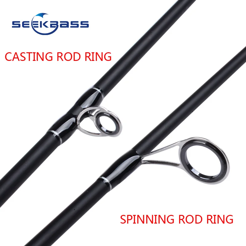 Рыболовная удочка SeekBass SK602 M/MH 1 8 м 2 наконечника вес приманки 7 20 г/10 25 г углеродное