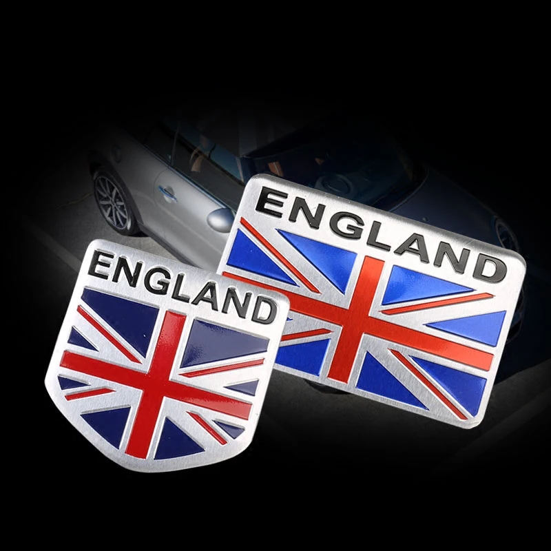 Украшение заднего багажника автомобиля Английский флаг металлические эмблемы