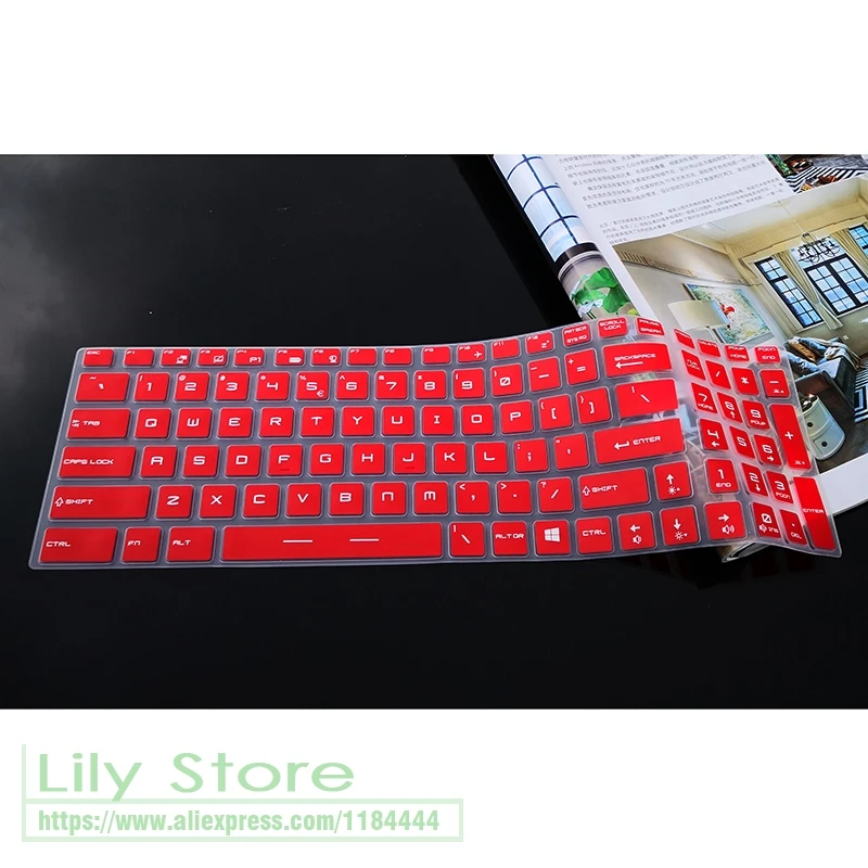 Защитный чехол для клавиатуры MSI GE75 GT76 titan / GP75 leopard GF75 thin GE65 GE 75 raider GP65 9se 9sd|Чехлы