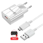 18 Вт USB быстрая зарядка QC3.0 кабель для быстрой зарядки Micro USB для Samsung Galaxy S6 S7 A03 A10 Huawei Xiaomi Nokia зарядное устройство для телефона