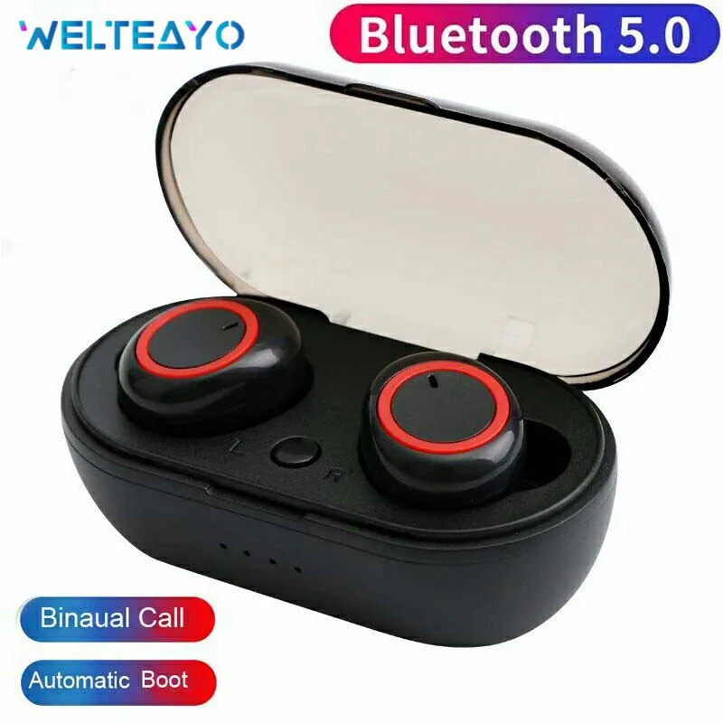 M2 TWS Bluetooth 5,0 наушники сенсорное управление беспроводные наушники Бас-гарнитура для Xiaomi iPhone samsung iPad телефон наушники