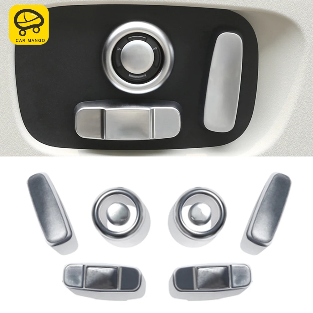 

CarMango для Range Rover Evoque 2018-2021, автомобильный аксессуар, подушка, кнопка управления сиденьем, отделка, Обложка, рамка, наклейка, украшение интерье...