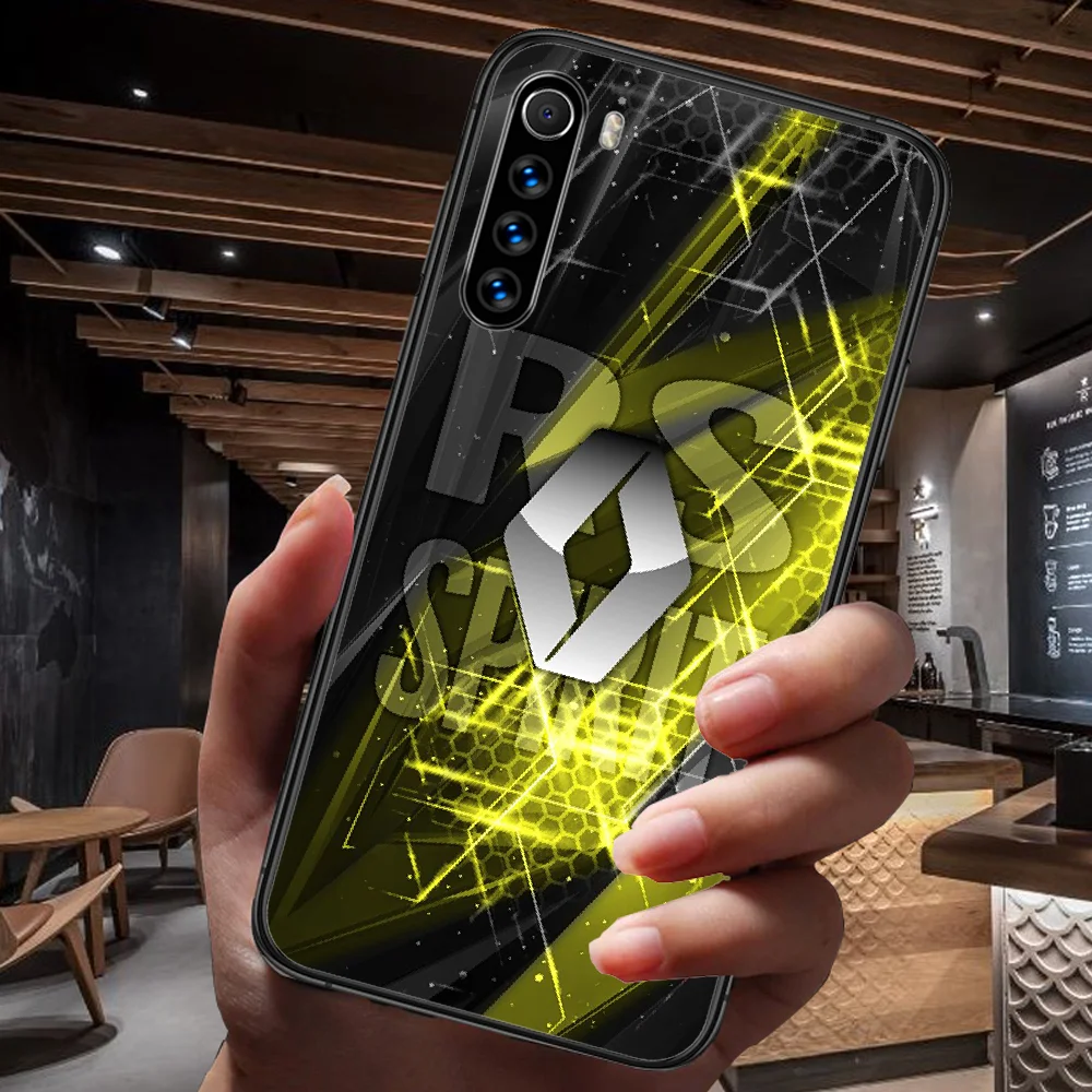 

The French Republic Renault S.A car logo Phone Case For Xiaomi Redmi Note 7 8 8T 9 9S 4X 7 7A 9A K30 Pro Ultra black Bumper