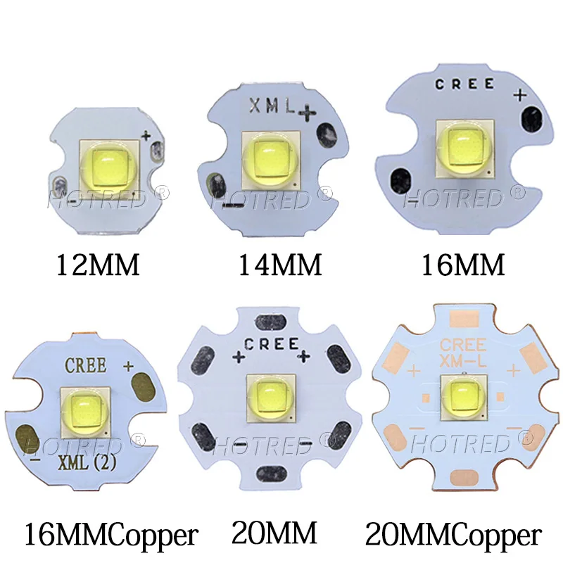 Новейшие 10 Вт XM-L2 XML2 T6 SMD5050 Холодный белый 7000 к Китай Cree XLamp 80 мил светодиодные