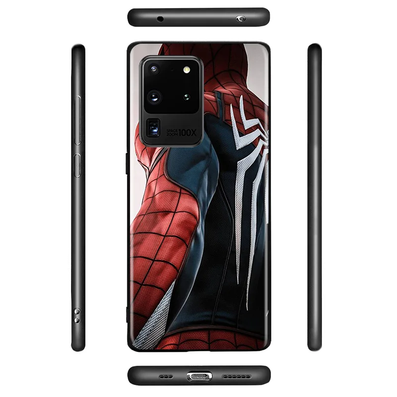 

Marvel Spider-Man Super Hero Avengers For Samsung Galaxy A31 A51 A71 A91 A12 A32 A42 A52 A72 A02S A22 A01 Core Black Phone Case