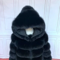 2020 Real Fur Coat 100 Natural Winter Womens Fur Jacket Warm Fox Fur Coat High Quality Fur Vest Free Shipping
