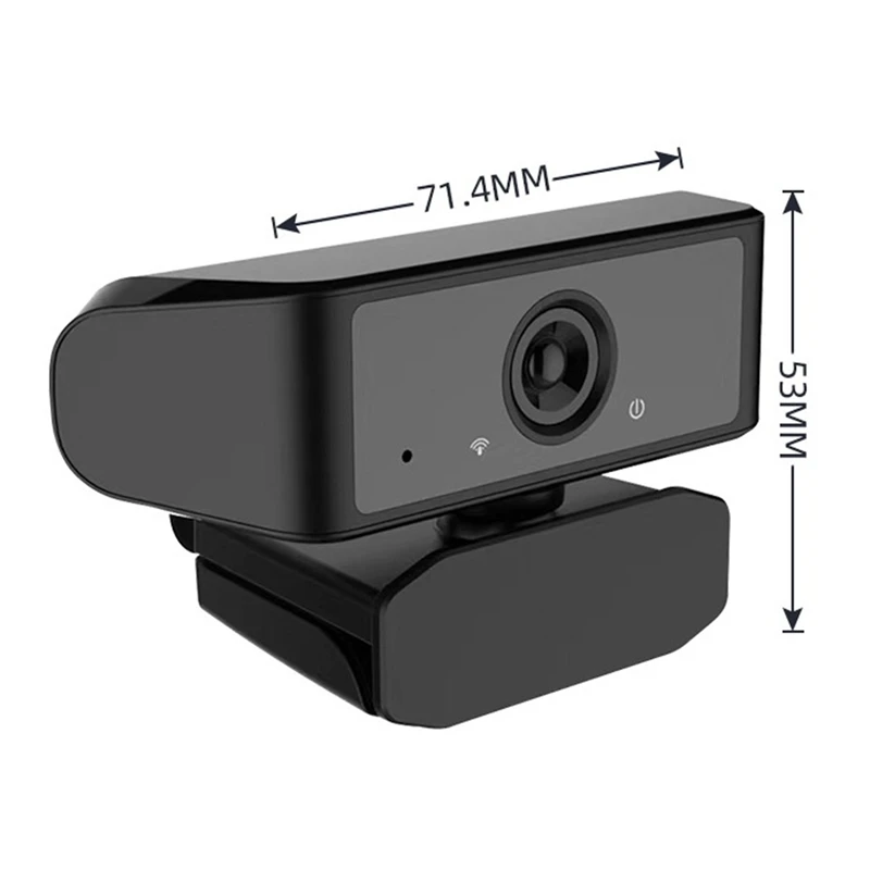 

1080P HD Free Drive Camera Plug and Play PC Camera Compatible Computer Desktop Video Conference Online Course Teaching