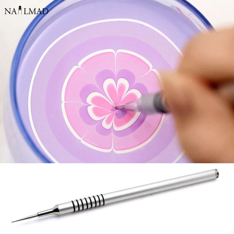 1 шт. точечная ручка мраморные инструменты водный мрамор искусственный маникюр