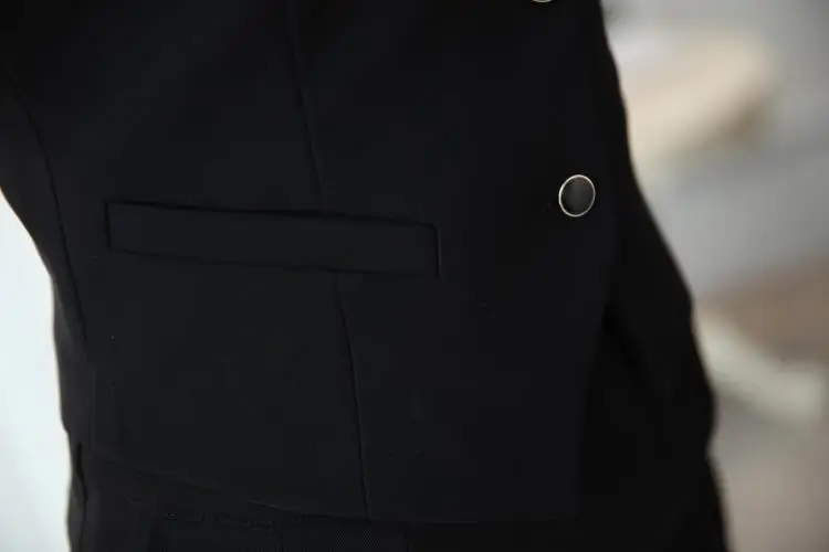 Дешево! Большая распродажа Рабочая Карьера черный женский жилет офисный бизнес