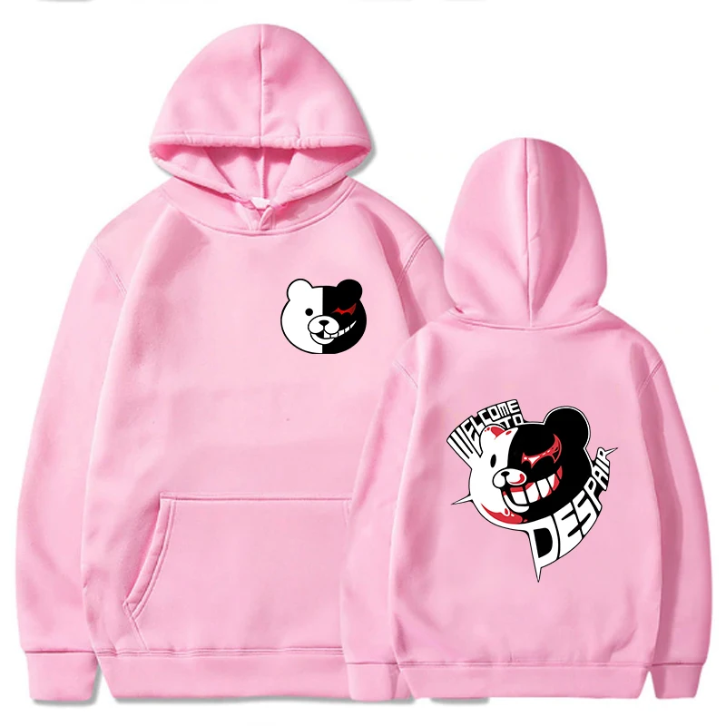 Модная забавная Аниме Толстовка с капюшоном Danganronpa героями мультфильмов Harajuku