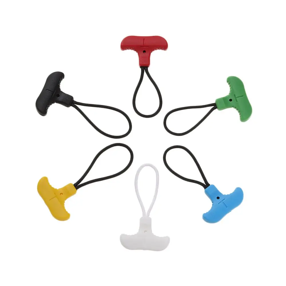 

5 шт., Т-образный цветной Съемник на молнии для одежды