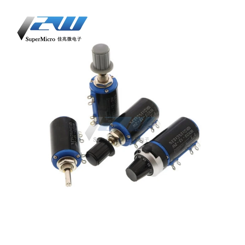 WXD3 13 2W 10K 100/220/470/680 ohm намоточный многооборотный потенциометр 1K 2 K 4 7 5 6 8 47K 100K