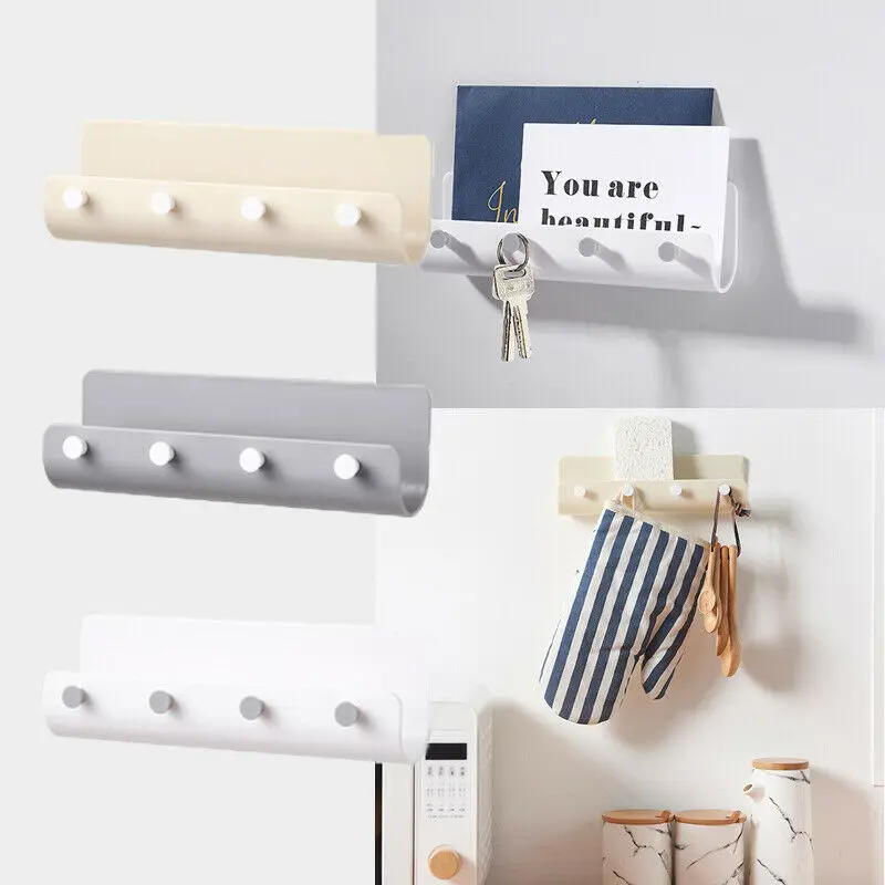 Бежевый/серый/белый крючок для одежды настенный держатель полки вешалка