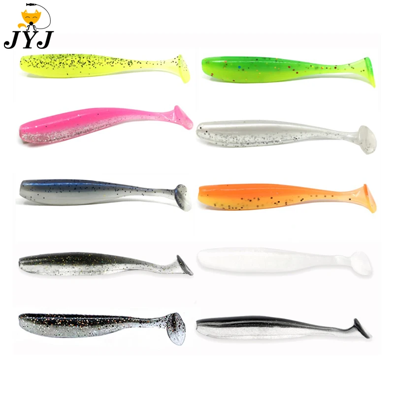 

10 шт., искусственные мягкие силиконовые приманки 7 см, 2 г