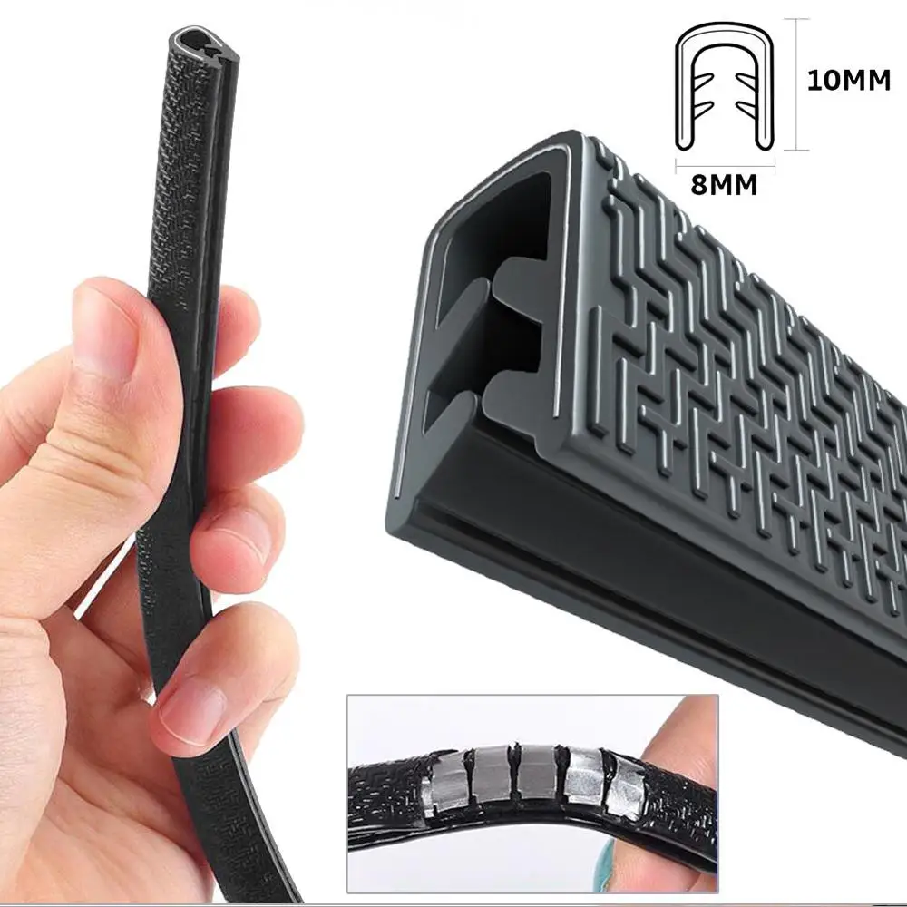 Новинка U образные автомобильные полоски уплотнительная лента для защиты от