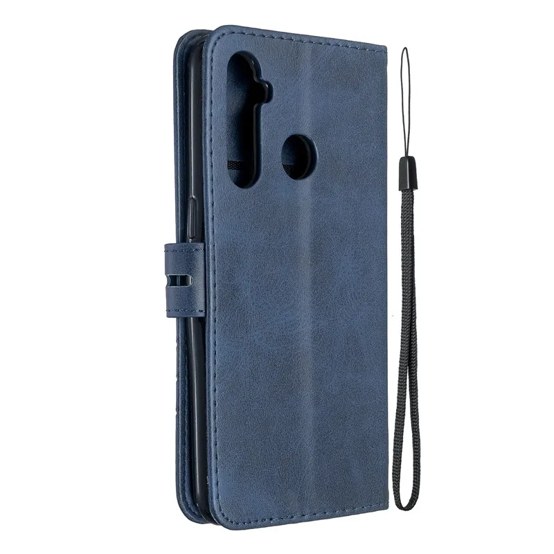 oppo realme 5 pro case leather flip case on sfor coque oppo realme 5 pro phone case realme5 3 6 pro fundas magnetic wallet cover free global shipping