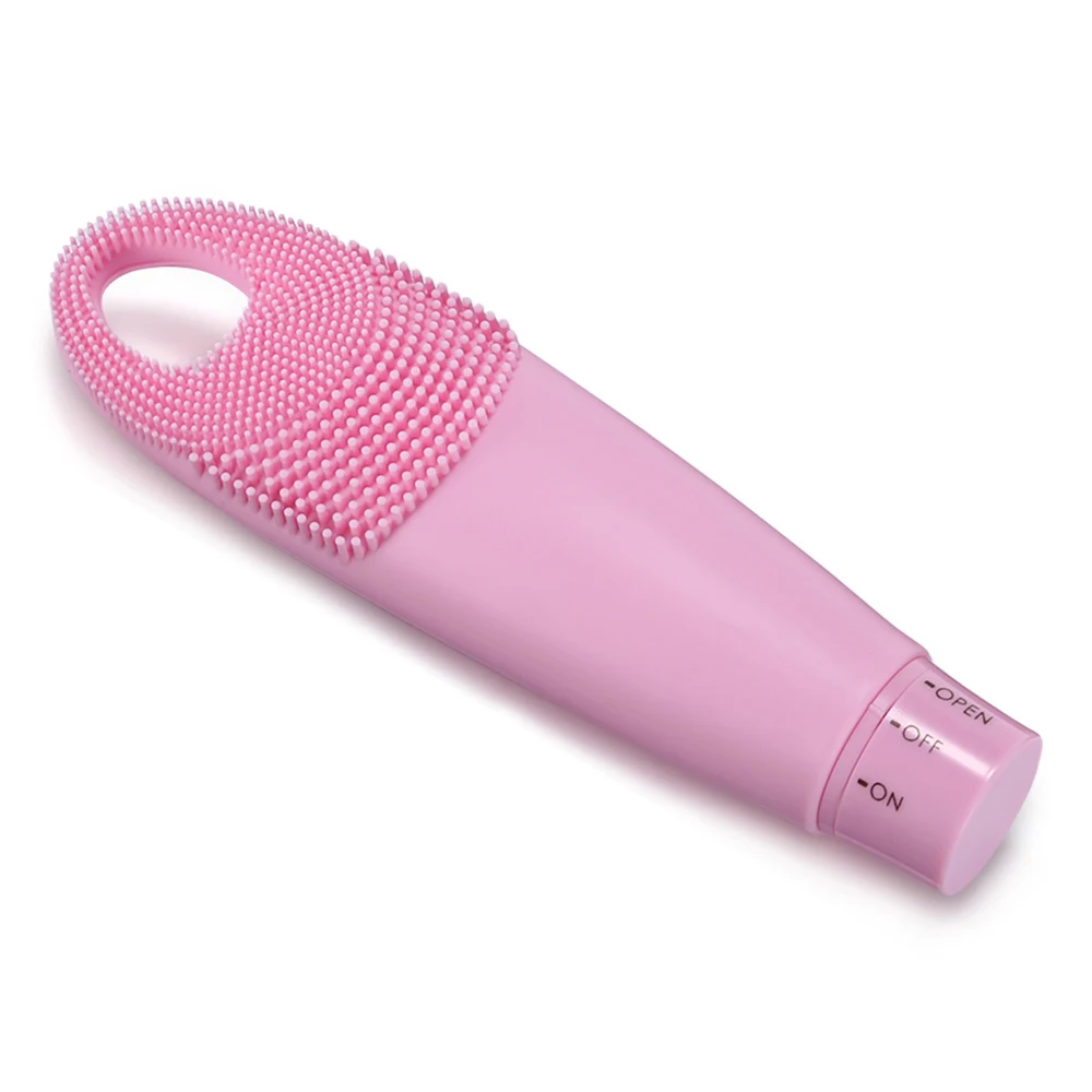 Powered Facial Cleansing Devices Silicone Brush Massager IPX7 Waterproof Deeply Cleanse Skin Super-Soft Bristle | Красота и здоровье