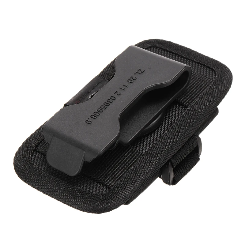 1 шт. 120 мм светодиодный фонарик Фонарь держатель нейлоновый зажим кобура Чехол