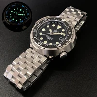 mens dive watchessteeldive men automatic watch 30atm waterproof self wind mechanical wristwatch switzerland luminous tuna clock