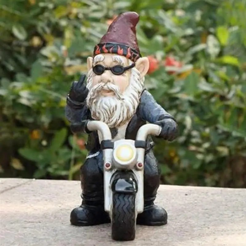 

Cartoon Figurine Car Ornament Funny Decoration for Patio Lawn Yard Art Decoration