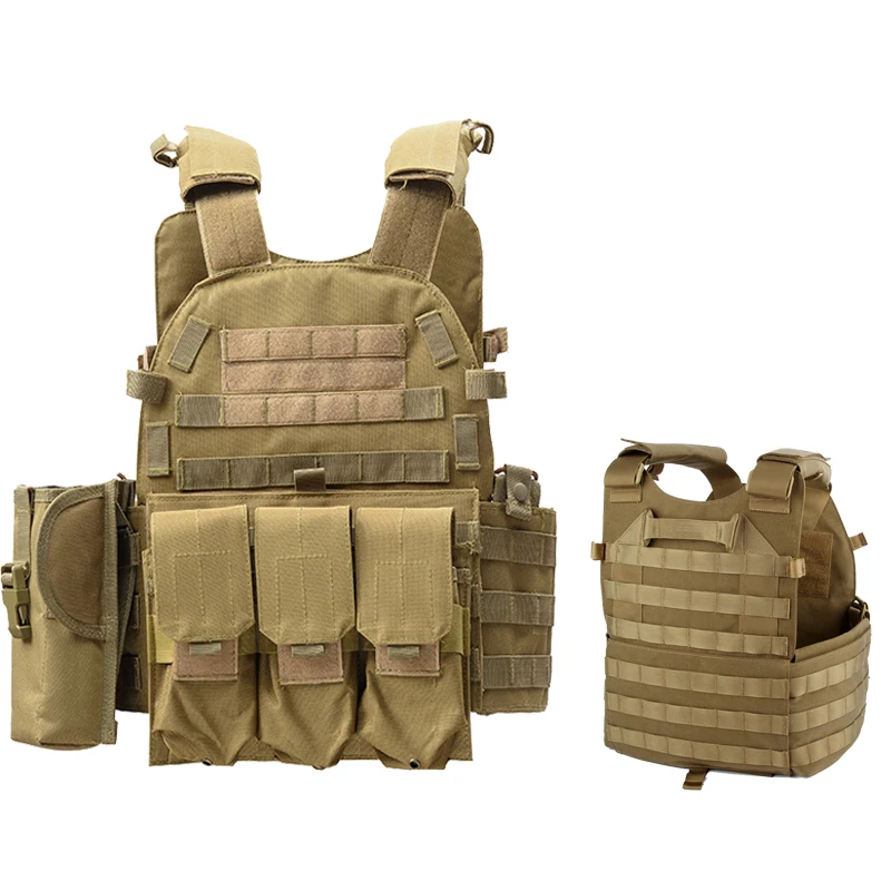 

Military Army Combat Training Body Armor 6094 Tactical Equipment Molle Vest Airsoft Hunting Camouflage Vest Armor Vest