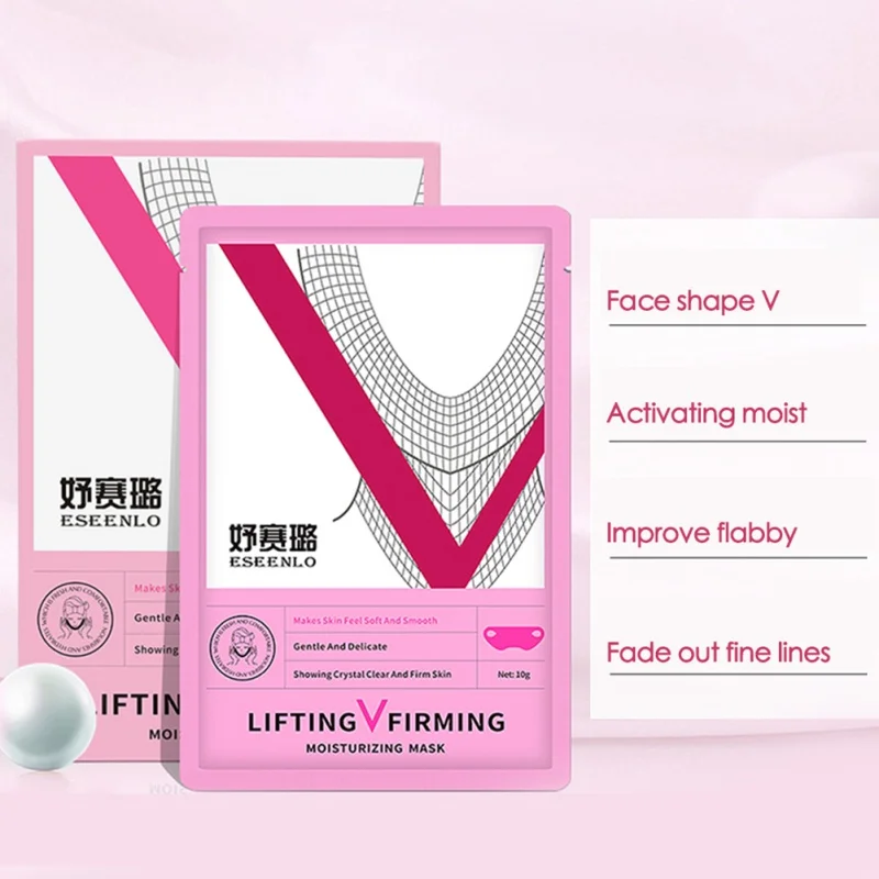 

Face Lift V Lifting Chin Up Patch Double Chin Reduce Tightening Firming Mask Beauty V Shape Face Lifting Mask Skin Care