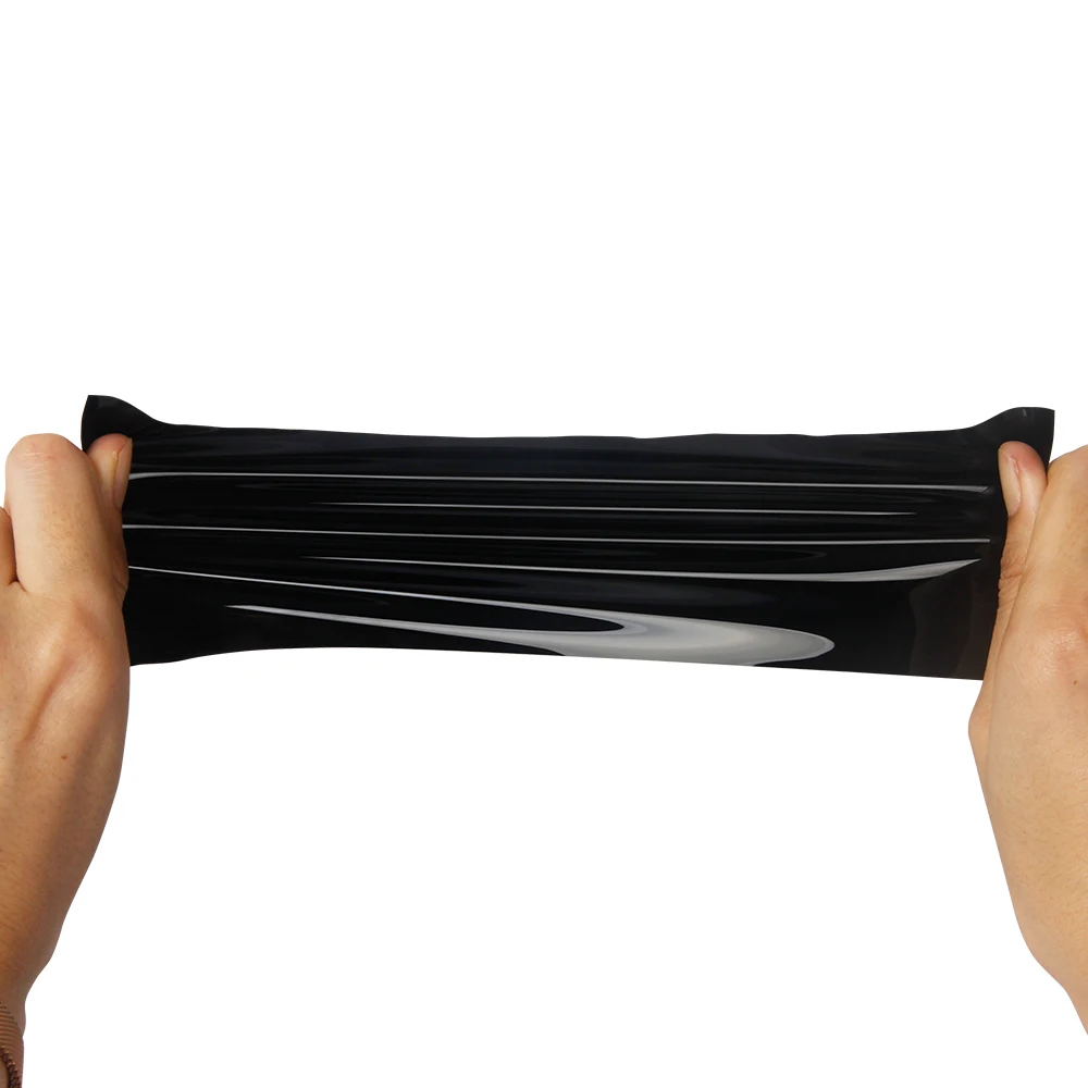SUNICE 1.52X14M High Glossy TPU PPF Black Car Tint Sticker Auto Body Vinyl Wrapper Self-healing - Heat Repaired Anti Yellow |