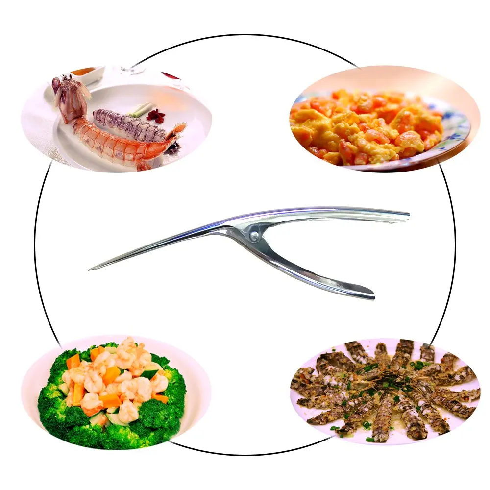 3 упаковки профессиональные креветки из нержавеющей стали/креветки пилинг