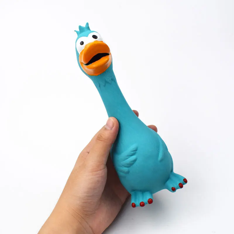 Смешная собачка, игрушка кричащий Цыпленок, сжимающая игрушка со звуком для маленького среднего укус собаки, устойчивый обучающий зубной жевательной игрушки, поставщик домашних животных