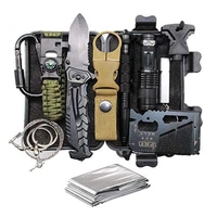 outdoor gadget 11 in 1 survival gear kits sosedc emergency tools and everyday carry gear survival kit