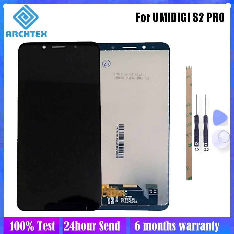 6 0 дюймов для оригинальный UMIDIGI S2 PRO ЖК дисплей Дисплей + кодирующий