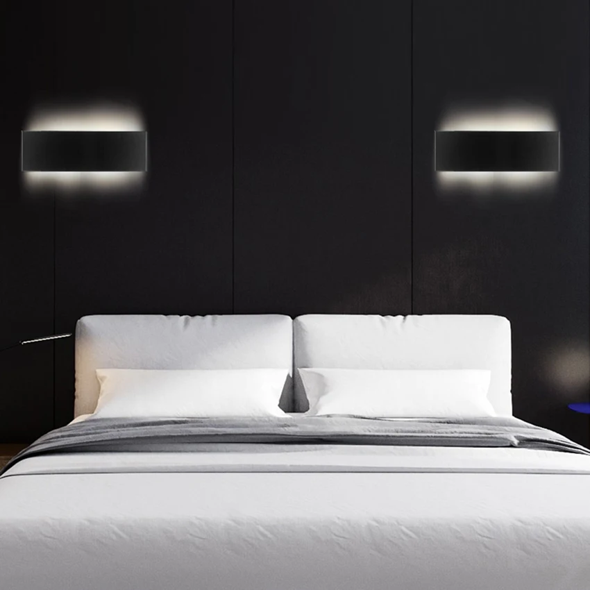 6w LED Wall Light AC 220V 110V Bedroom Bedside Living Room Balcony Aisle Lamp Corridor Sconce ML42 | Освещение
