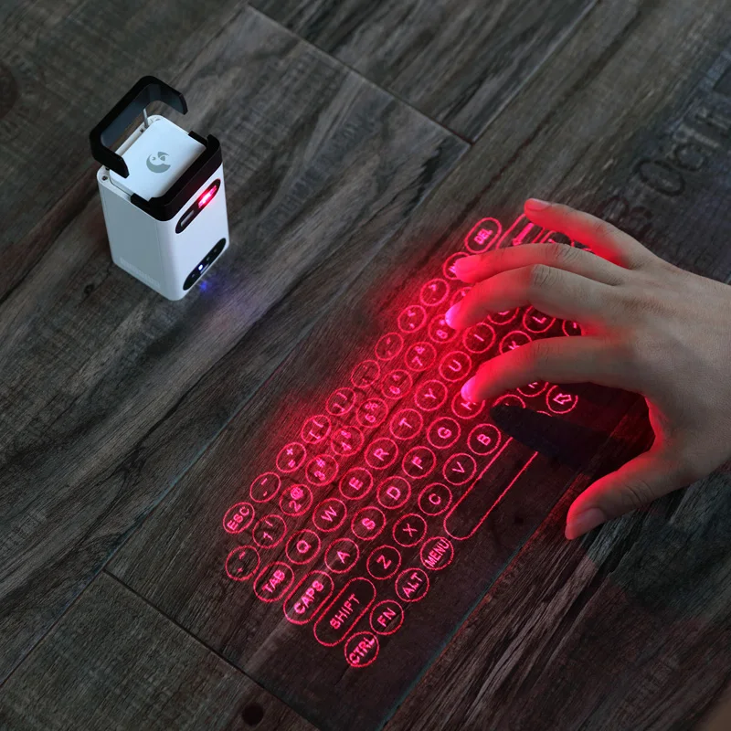 

Virtual Laser Keyboard Bluetooth Wireless Projector Phone Keyboard For Computer Iphone Pad Laptop With Mouse Function