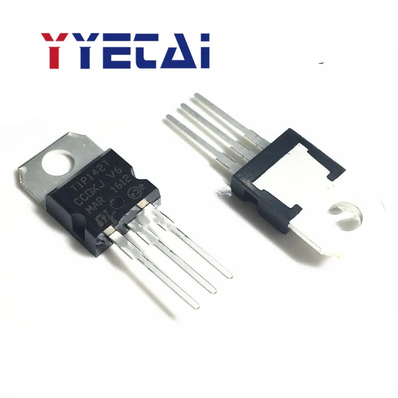 

20PCS New TIP142 TIP142T NPN Darlington Transistor In-Line Transistor TO-220