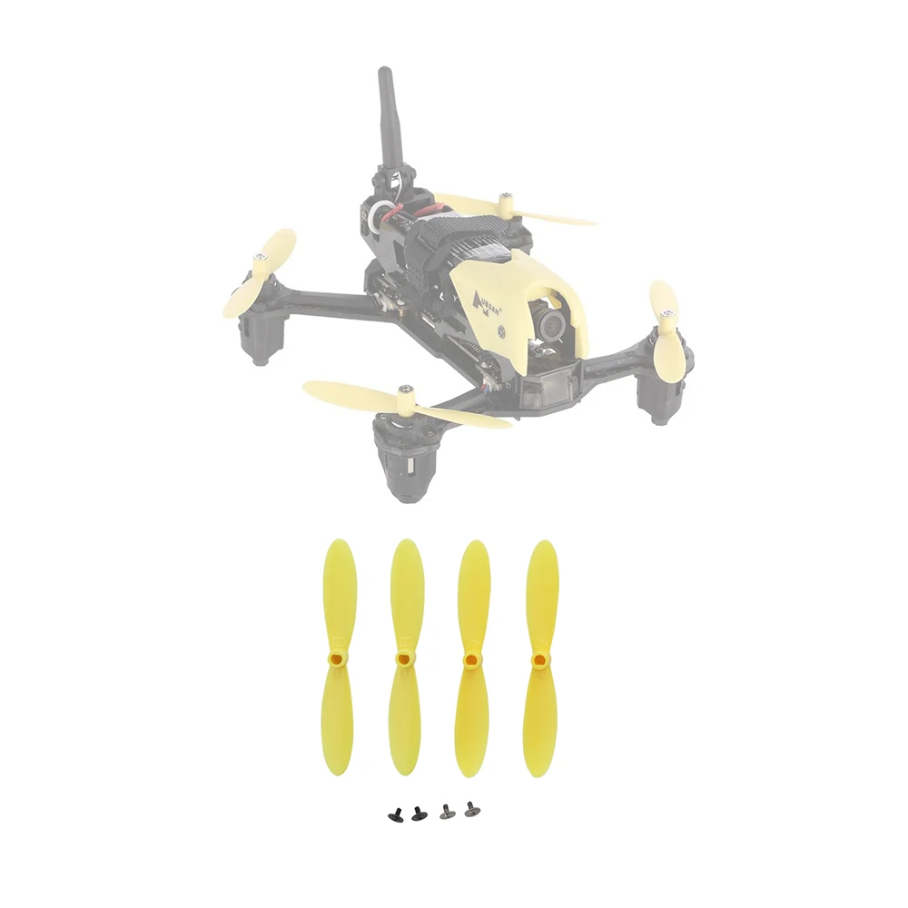 4 шт. оригинальный сменный пропеллер запасные части желтый реквизит лезвие крыло