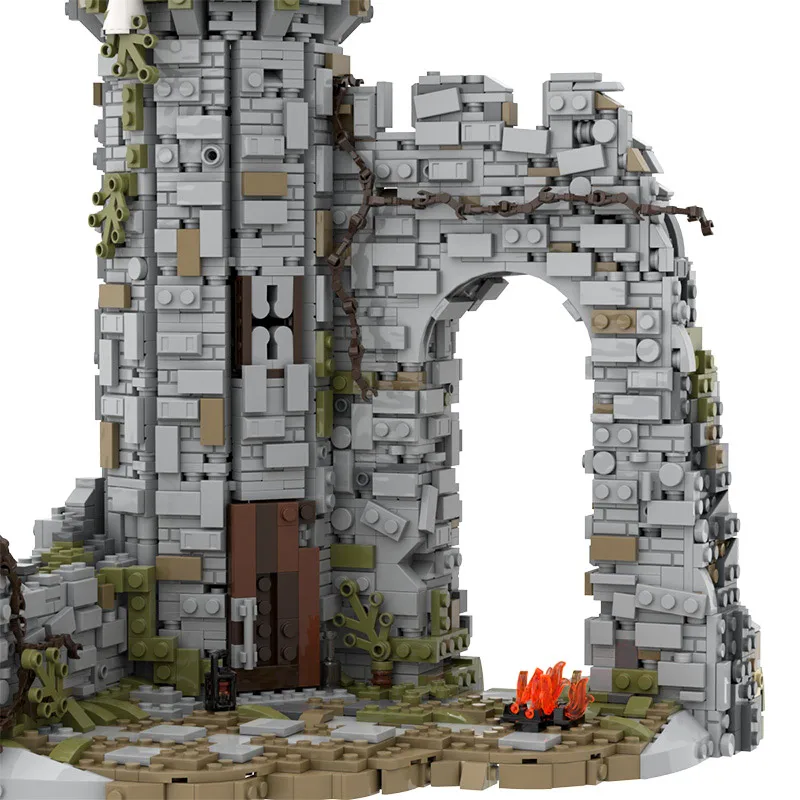 

Creator Ancient Castle Architecture Building Blocks DIY City Street View Cartoon House Model Bricks Kids Assembly Toys Xmas Gift