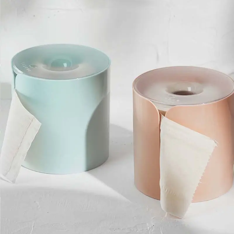 Настенный держатель рулона туалетной бумаги круглая коробка для салфеток