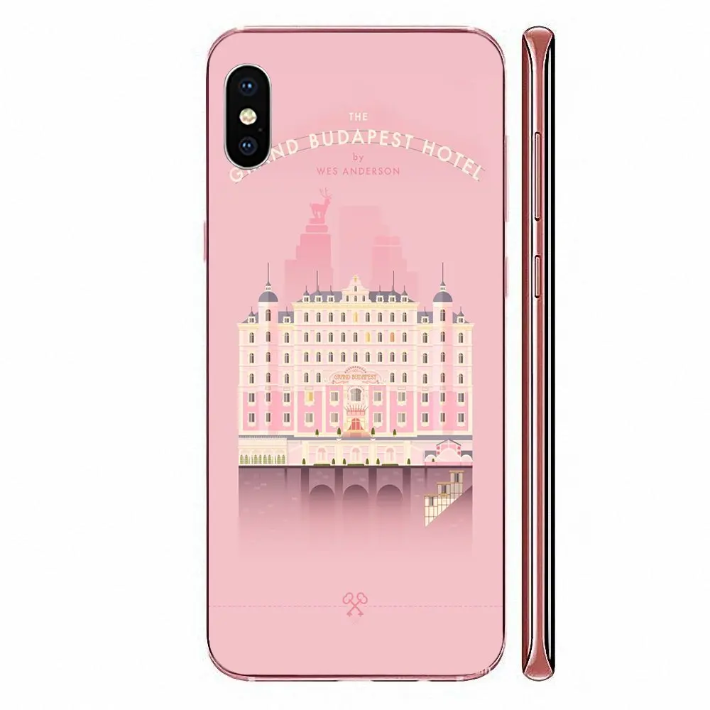 Для iPhone 11 Pro 4 4S 5 5S SE 5C 6 6S 7 8X10 XR XS Plus Max TPU защитные чехлы Grand Budapest Hotel | Мобильные