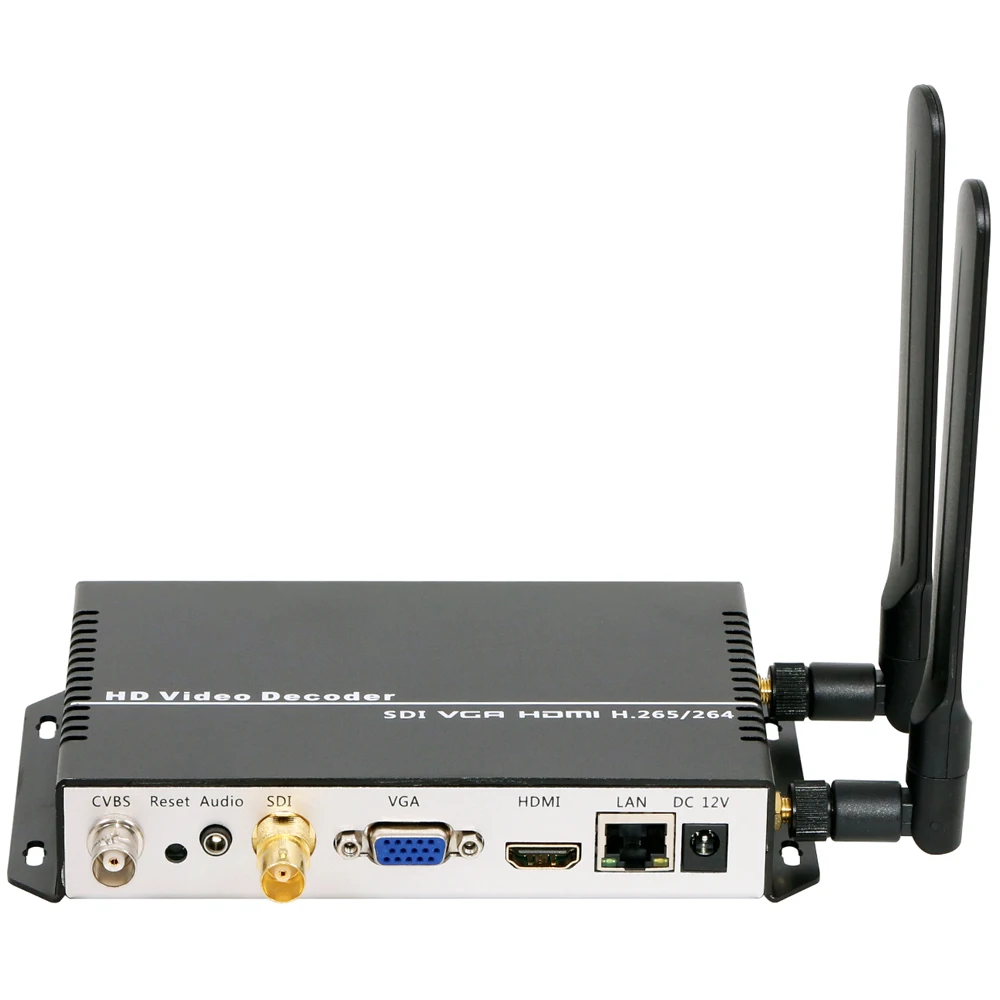 H.265 H.264 IP к SDI HDMI VGA CVBS видео потоковый декодер HD IP декодер для камеры для декодирования HTTP RTSP RTMP UDP M3U8 HLS и т. Д
