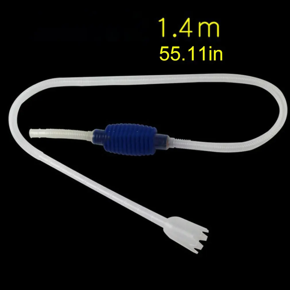 Аквариумный аквариум Сифон для очистки щебня ручной сифон насос очиститель слив