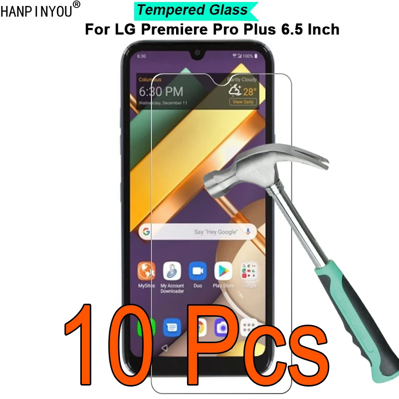 

10 шт./лот для LG premipro Plus (ОАЭ) 6,5 дюйма твердость 9H 2.5D ультратонкое Закаленное стекло Защитная пленка для экрана