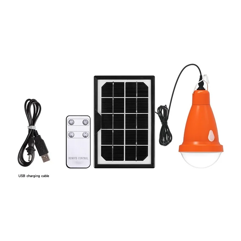 

Zui The Solar Cell Solar LED Bulb Lights Super Lights Outdoor Court Lawn Lamp AB S shell emergency light