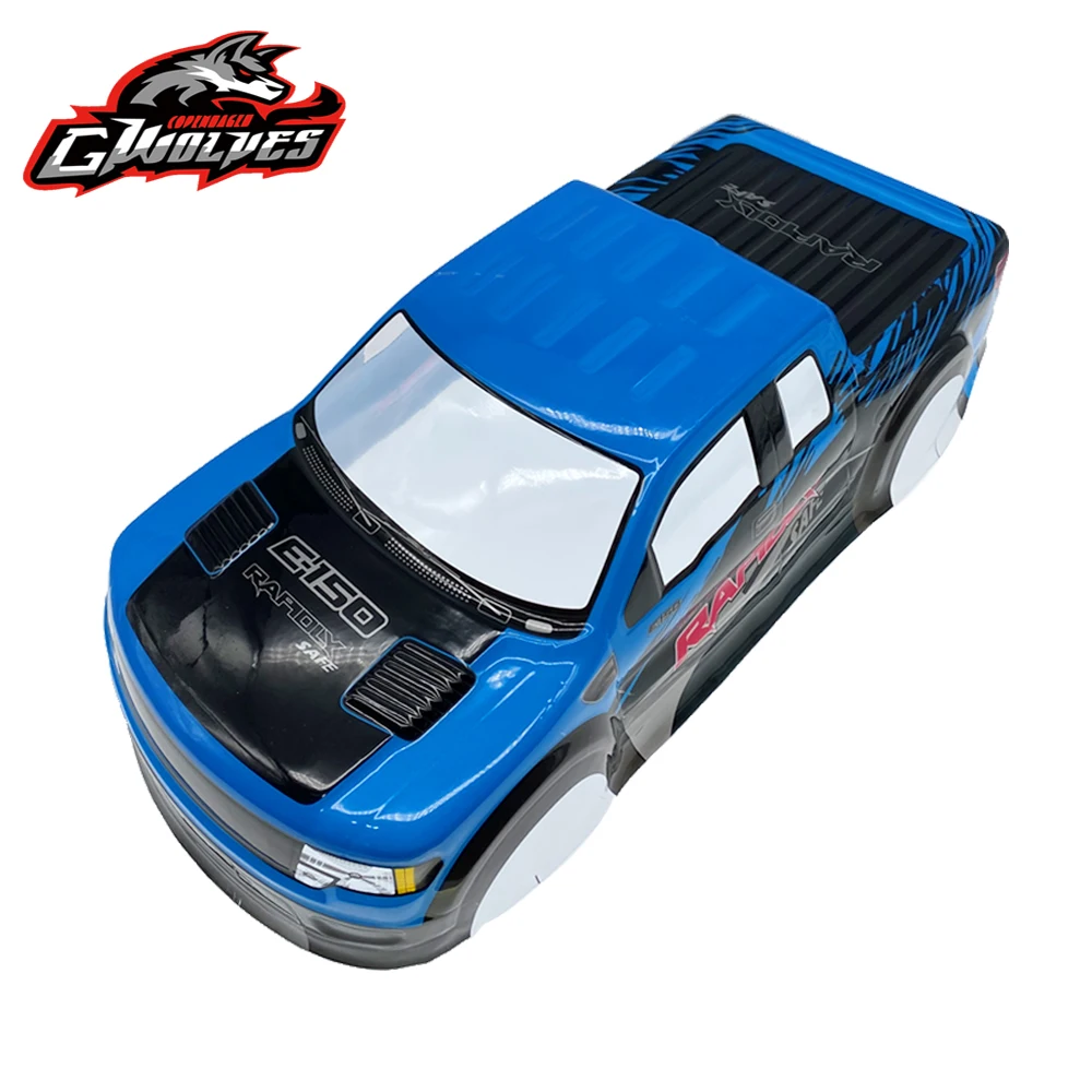 110 rc shell f150 raptor pvc rc body shell bluegreen 190 мм для 110 rc trucks monster truck free global shipping