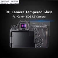 eosr6 camera glass 9h hardness tempered glass ultra thin full screen protector for canon eos r6 eos r6 camera cover film