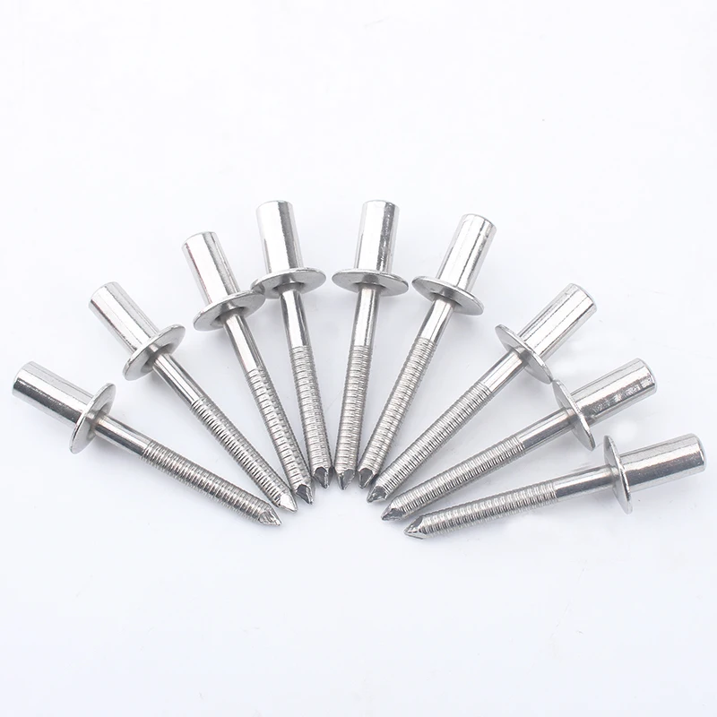 

150 шт., герметичные полые заклепки из нержавеющей стали M6.4 304