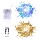 Гирлянда с питанием от батарейки, 3 м, 5 м, 10 м